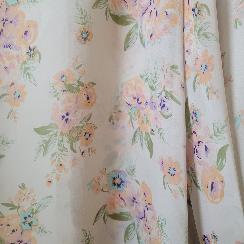 Mudd Pastel Floral Kimono - Picture 4 of 6